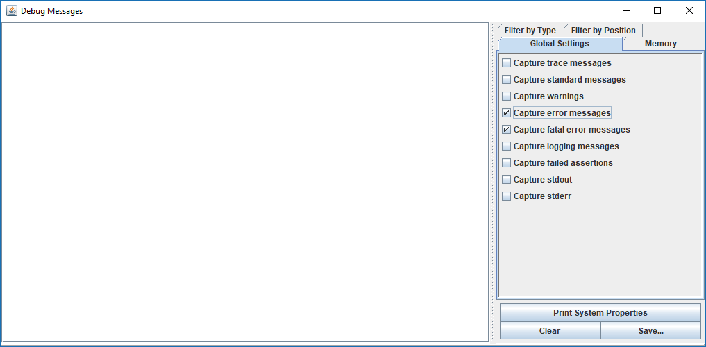 Debug Window